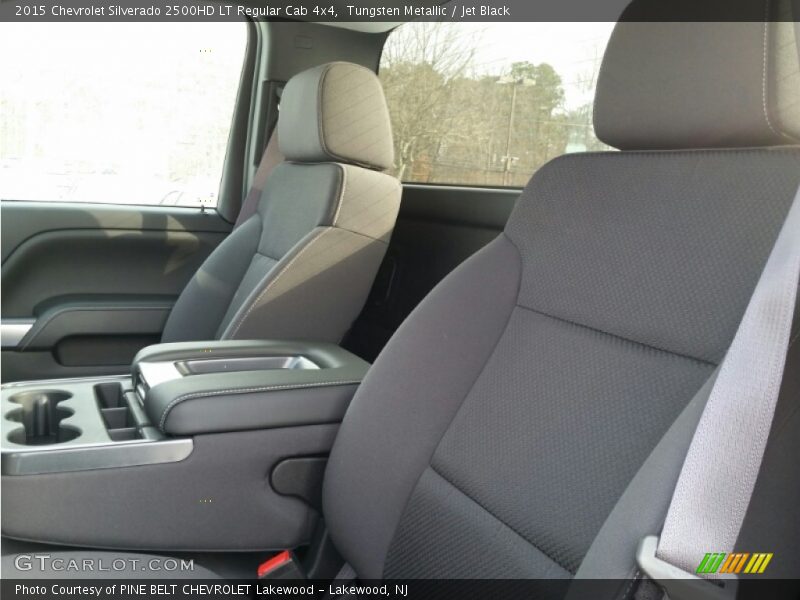  2015 Silverado 2500HD LT Regular Cab 4x4 Jet Black Interior