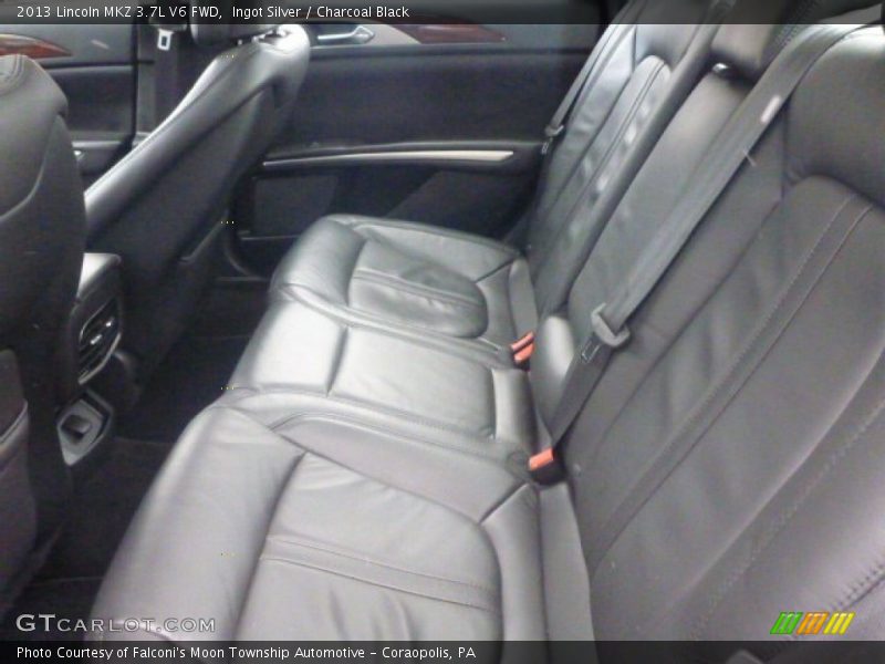 Ingot Silver / Charcoal Black 2013 Lincoln MKZ 3.7L V6 FWD