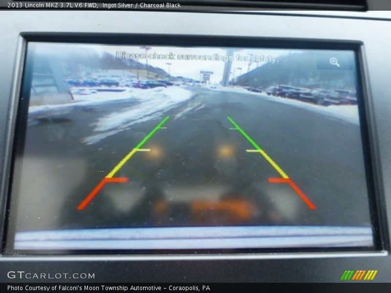 Ingot Silver / Charcoal Black 2013 Lincoln MKZ 3.7L V6 FWD