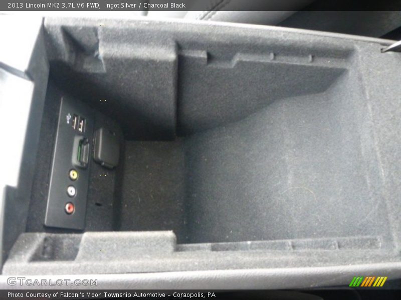 Ingot Silver / Charcoal Black 2013 Lincoln MKZ 3.7L V6 FWD