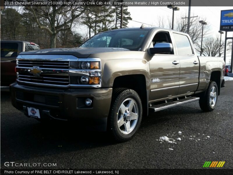 Brownstone Metallic / High Country Saddle 2015 Chevrolet Silverado 2500HD High Country Crew Cab 4x4