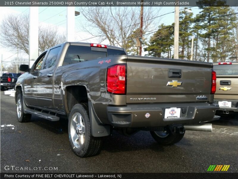Brownstone Metallic / High Country Saddle 2015 Chevrolet Silverado 2500HD High Country Crew Cab 4x4