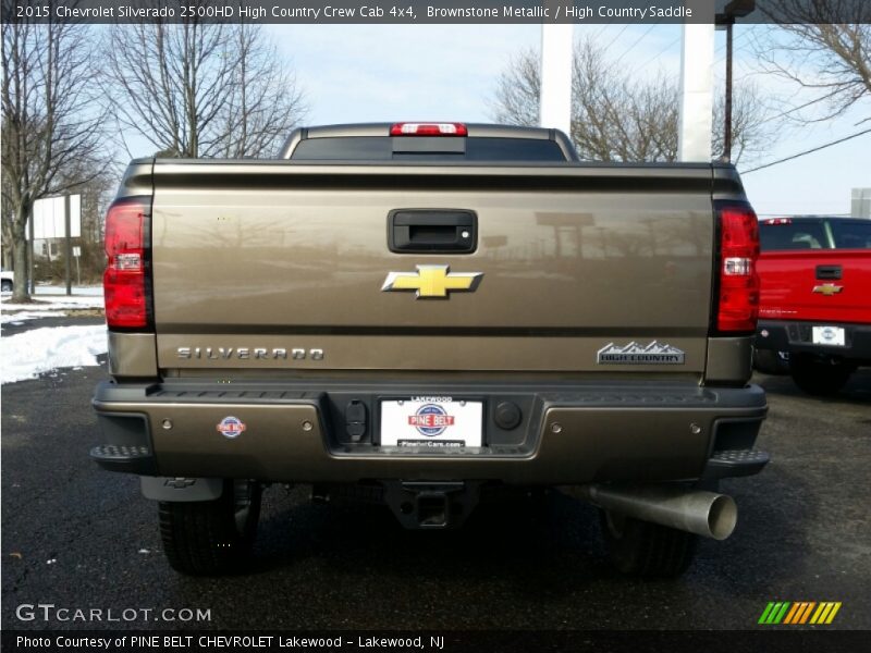 Brownstone Metallic / High Country Saddle 2015 Chevrolet Silverado 2500HD High Country Crew Cab 4x4