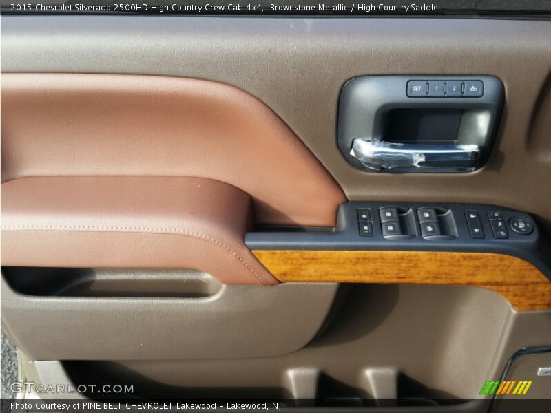 Door Panel of 2015 Silverado 2500HD High Country Crew Cab 4x4