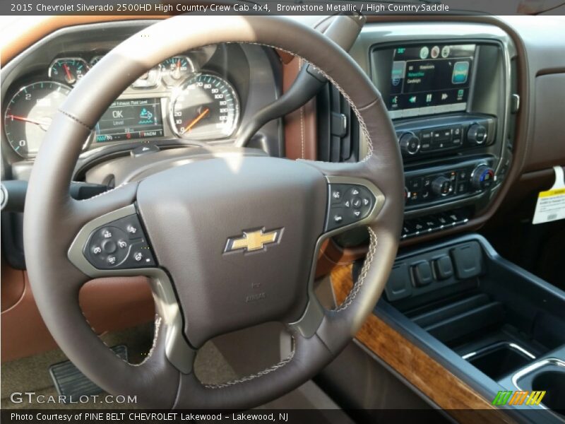  2015 Silverado 2500HD High Country Crew Cab 4x4 Steering Wheel