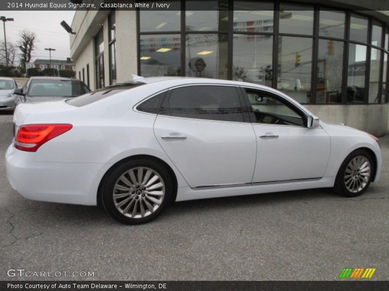 Casablanca White / Ivory 2014 Hyundai Equus Signature