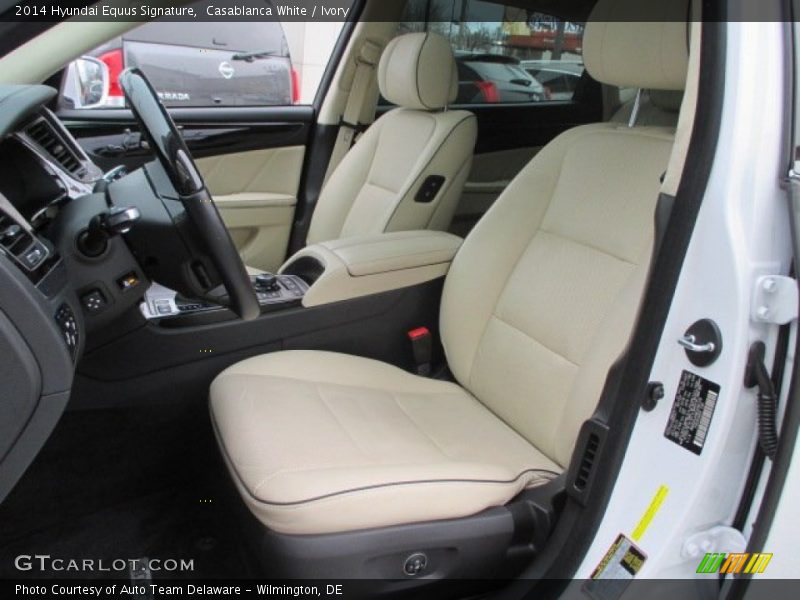 Casablanca White / Ivory 2014 Hyundai Equus Signature