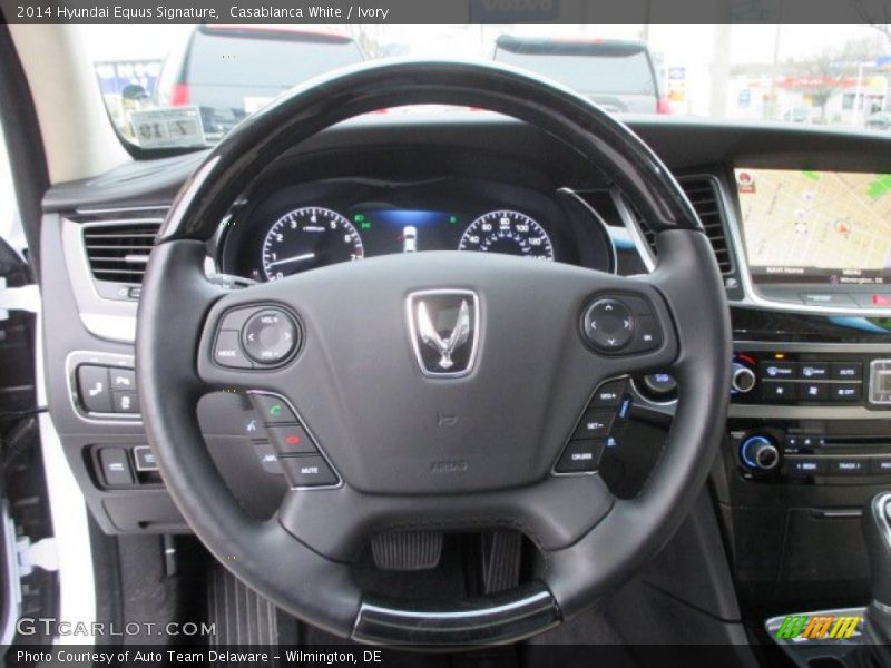 Casablanca White / Ivory 2014 Hyundai Equus Signature