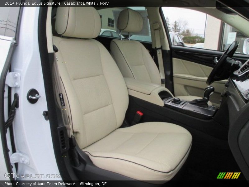 Casablanca White / Ivory 2014 Hyundai Equus Signature