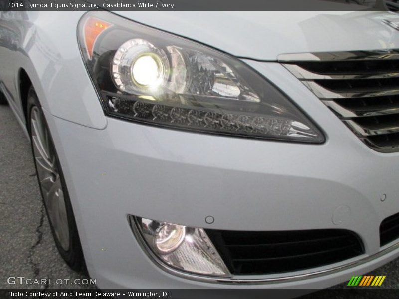 Casablanca White / Ivory 2014 Hyundai Equus Signature