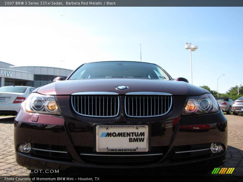 Barbera Red Metallic / Black 2007 BMW 3 Series 335xi Sedan