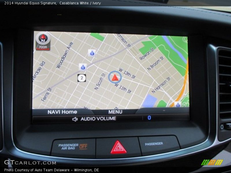 Casablanca White / Ivory 2014 Hyundai Equus Signature