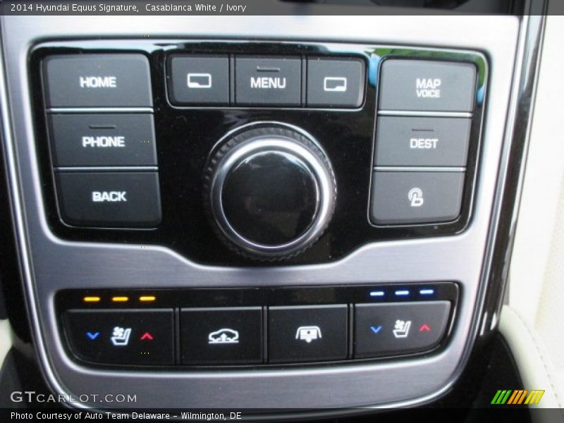 Casablanca White / Ivory 2014 Hyundai Equus Signature