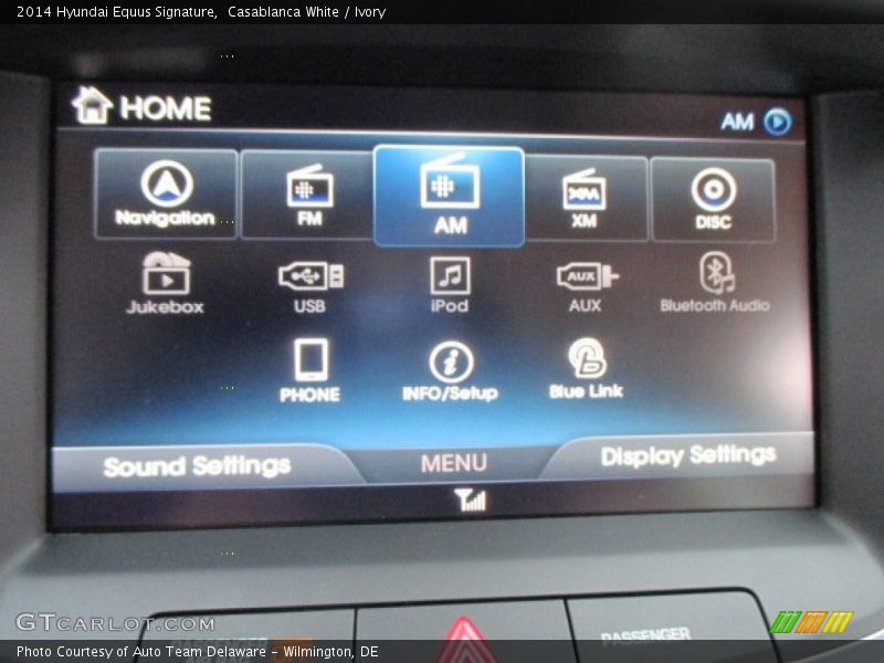 Casablanca White / Ivory 2014 Hyundai Equus Signature