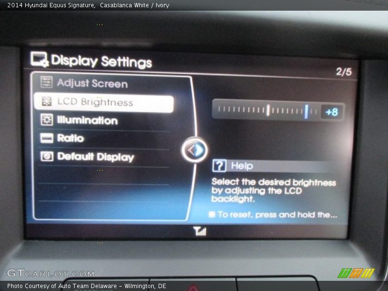 Casablanca White / Ivory 2014 Hyundai Equus Signature