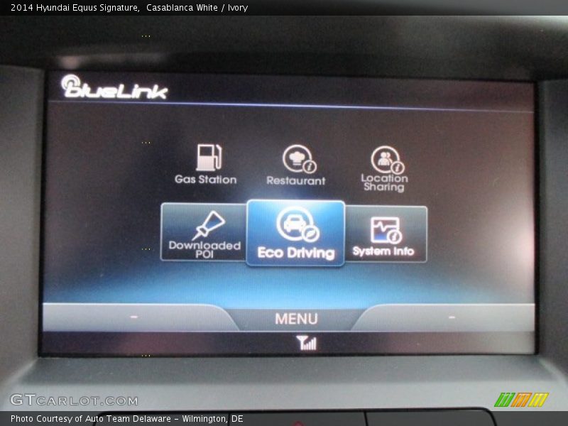 Casablanca White / Ivory 2014 Hyundai Equus Signature