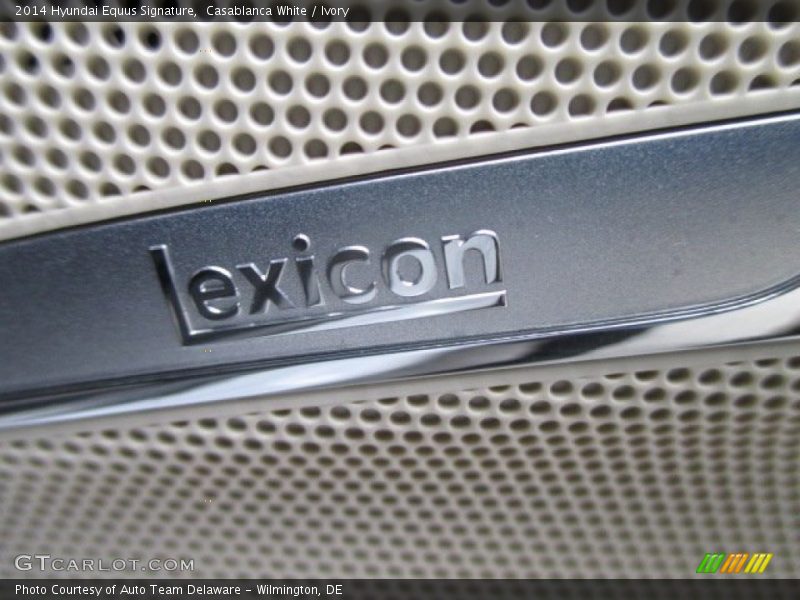 Casablanca White / Ivory 2014 Hyundai Equus Signature