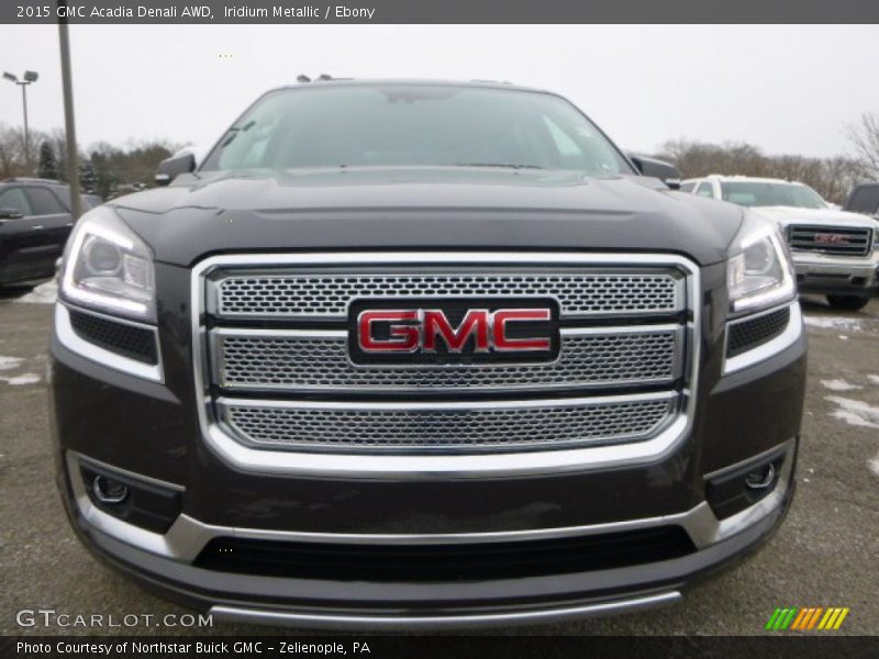 Iridium Metallic / Ebony 2015 GMC Acadia Denali AWD