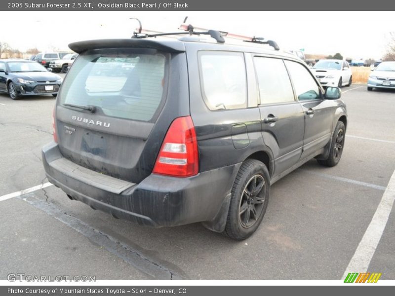 Obsidian Black Pearl / Off Black 2005 Subaru Forester 2.5 XT