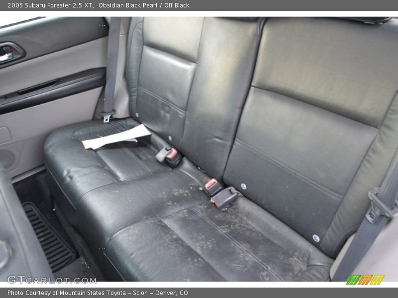 Obsidian Black Pearl / Off Black 2005 Subaru Forester 2.5 XT