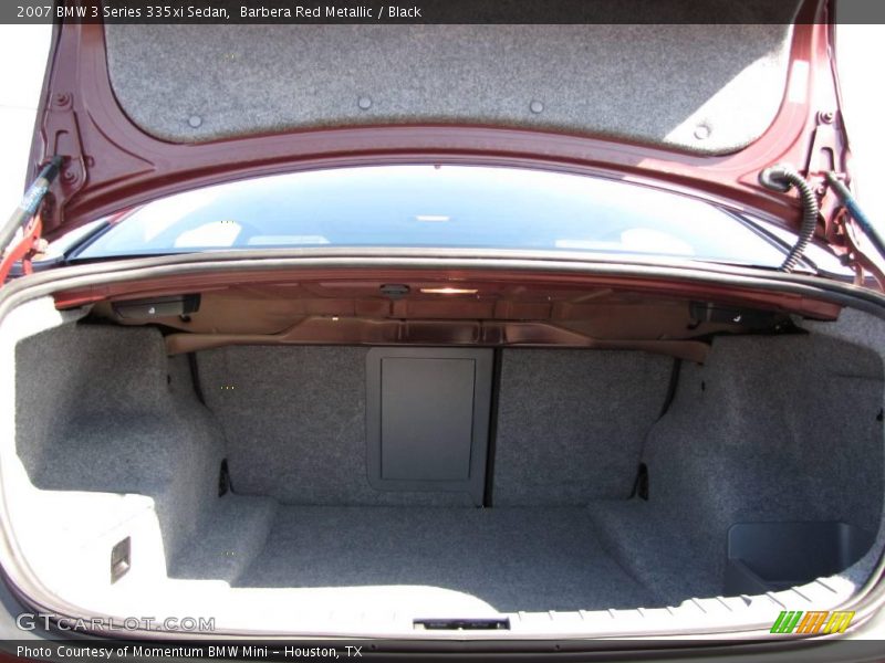 Barbera Red Metallic / Black 2007 BMW 3 Series 335xi Sedan