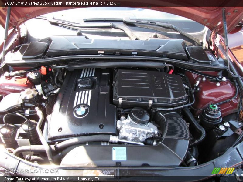 Barbera Red Metallic / Black 2007 BMW 3 Series 335xi Sedan