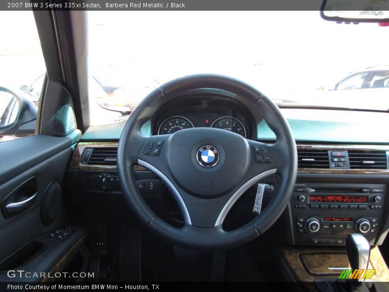 Barbera Red Metallic / Black 2007 BMW 3 Series 335xi Sedan