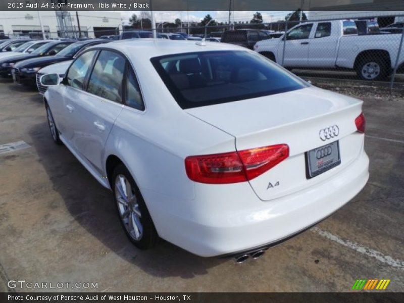 Ibis White / Black 2015 Audi A4 2.0T Premium