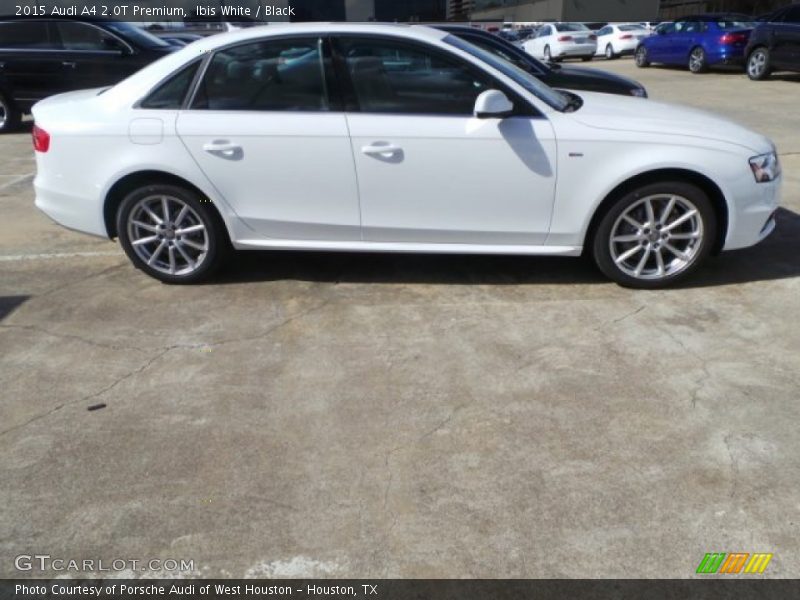 Ibis White / Black 2015 Audi A4 2.0T Premium