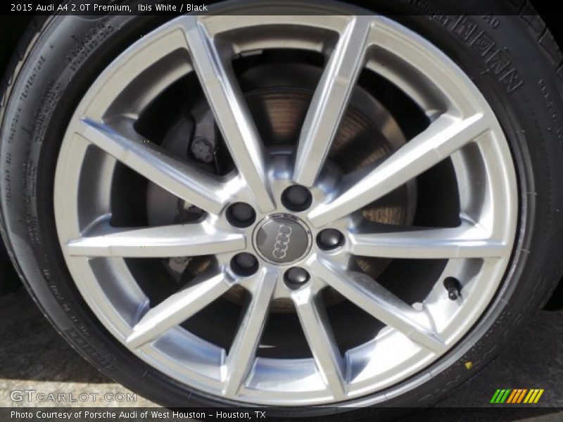 Ibis White / Black 2015 Audi A4 2.0T Premium