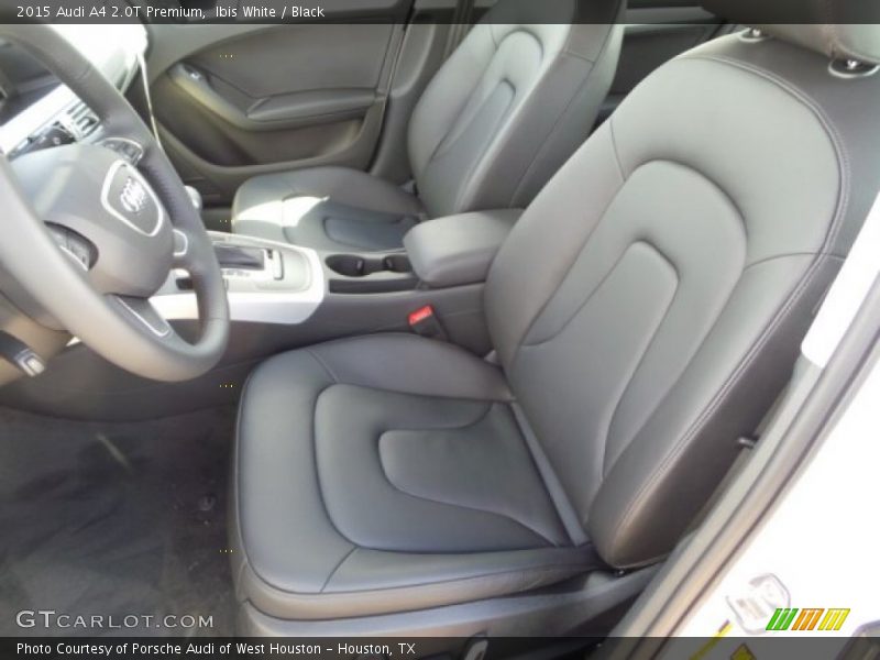 Ibis White / Black 2015 Audi A4 2.0T Premium