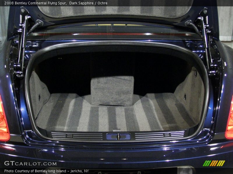 Dark Sapphire / Ochre 2008 Bentley Continental Flying Spur