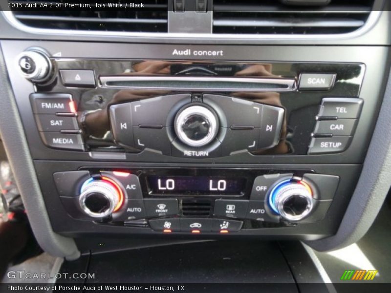 Ibis White / Black 2015 Audi A4 2.0T Premium