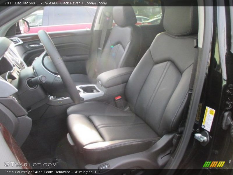Black Raven / Ebony/Ebony 2015 Cadillac SRX Luxury AWD