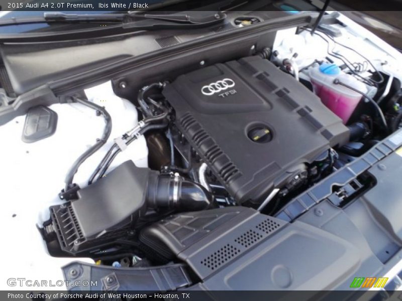 Ibis White / Black 2015 Audi A4 2.0T Premium