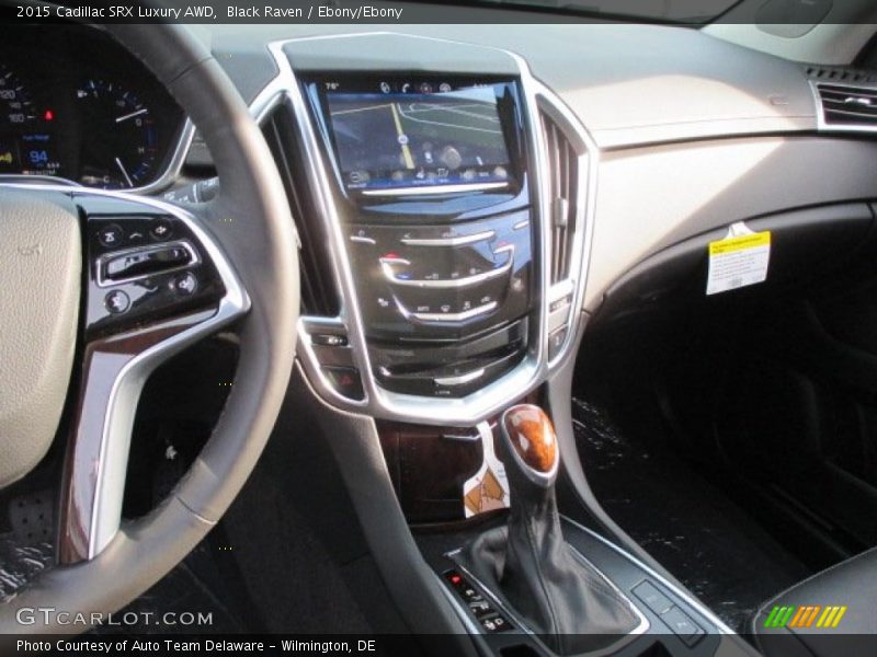 Black Raven / Ebony/Ebony 2015 Cadillac SRX Luxury AWD