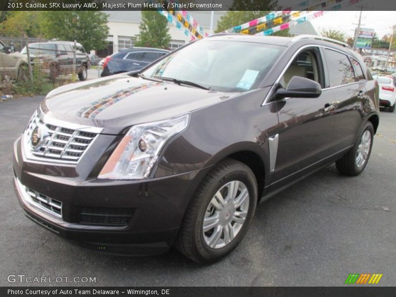 Majestic Plum Metallic / Shale/Brownstone 2015 Cadillac SRX Luxury AWD