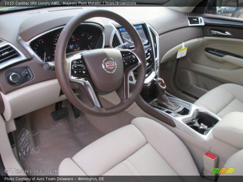 Majestic Plum Metallic / Shale/Brownstone 2015 Cadillac SRX Luxury AWD