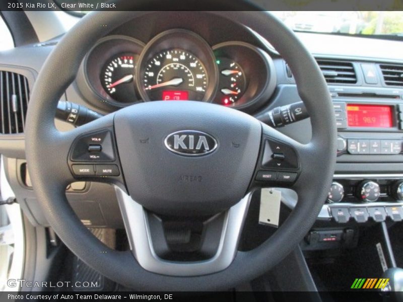  2015 Rio LX Steering Wheel