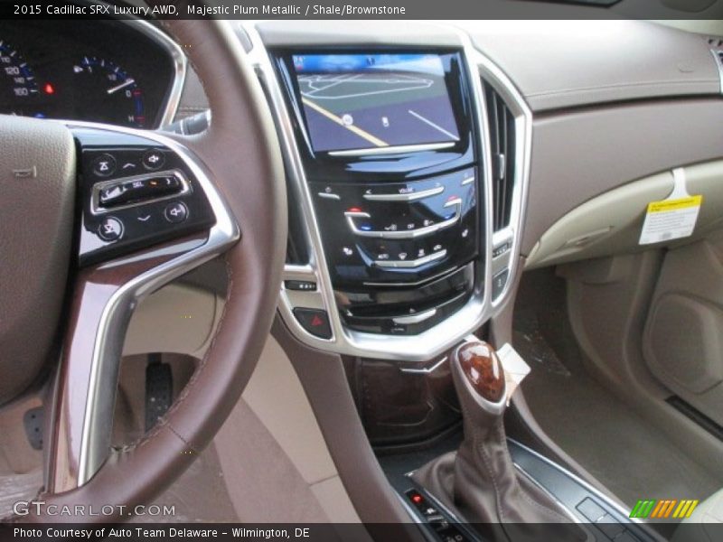 Majestic Plum Metallic / Shale/Brownstone 2015 Cadillac SRX Luxury AWD