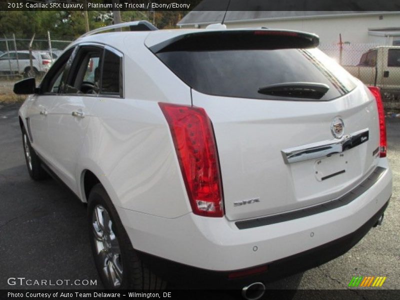 Platinum Ice Tricoat / Ebony/Ebony 2015 Cadillac SRX Luxury