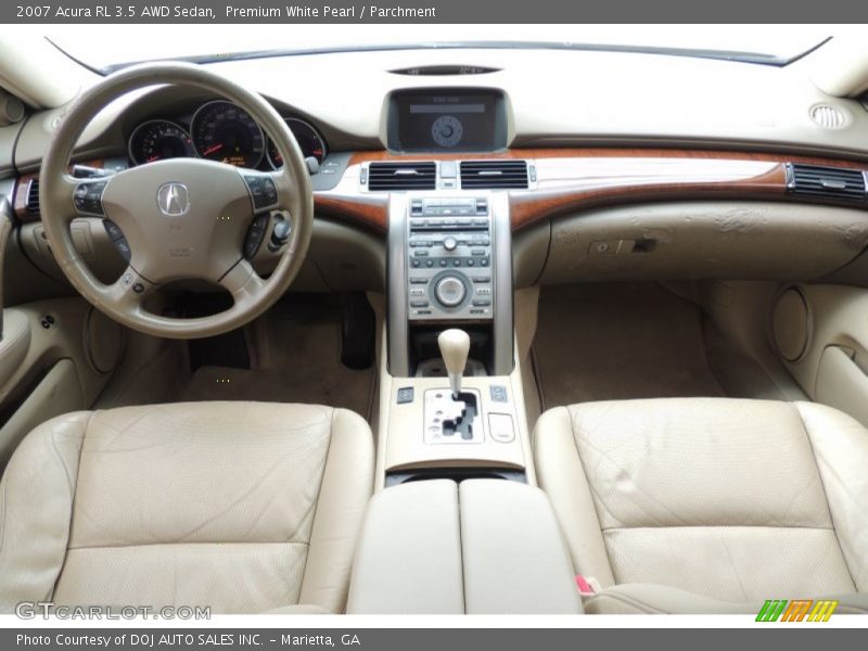 Dashboard of 2007 RL 3.5 AWD Sedan