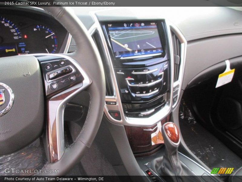 Platinum Ice Tricoat / Ebony/Ebony 2015 Cadillac SRX Luxury