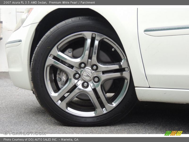  2007 RL 3.5 AWD Sedan Wheel
