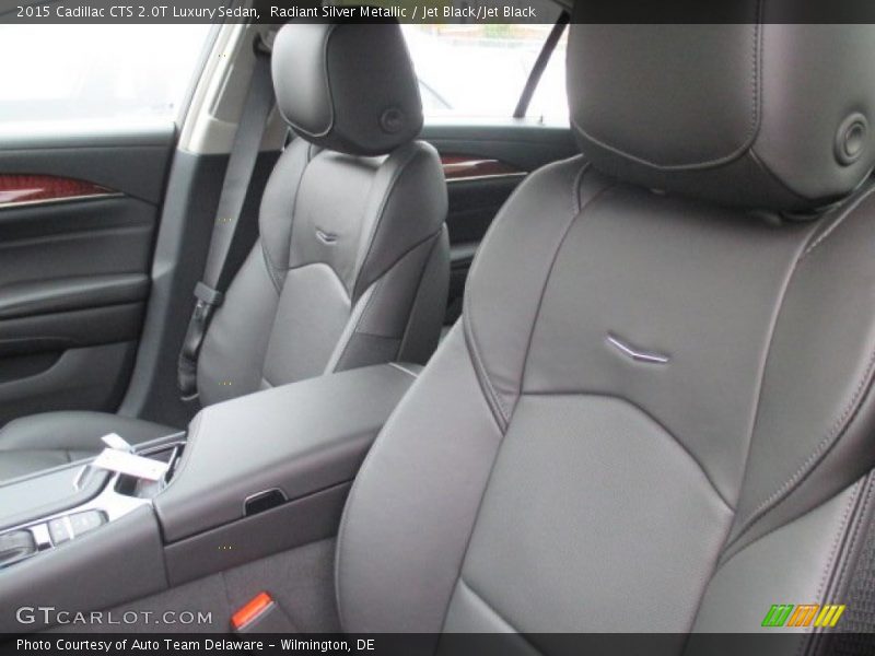 Radiant Silver Metallic / Jet Black/Jet Black 2015 Cadillac CTS 2.0T Luxury Sedan