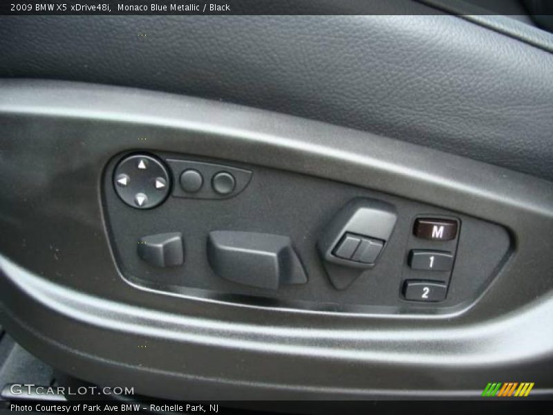 Monaco Blue Metallic / Black 2009 BMW X5 xDrive48i