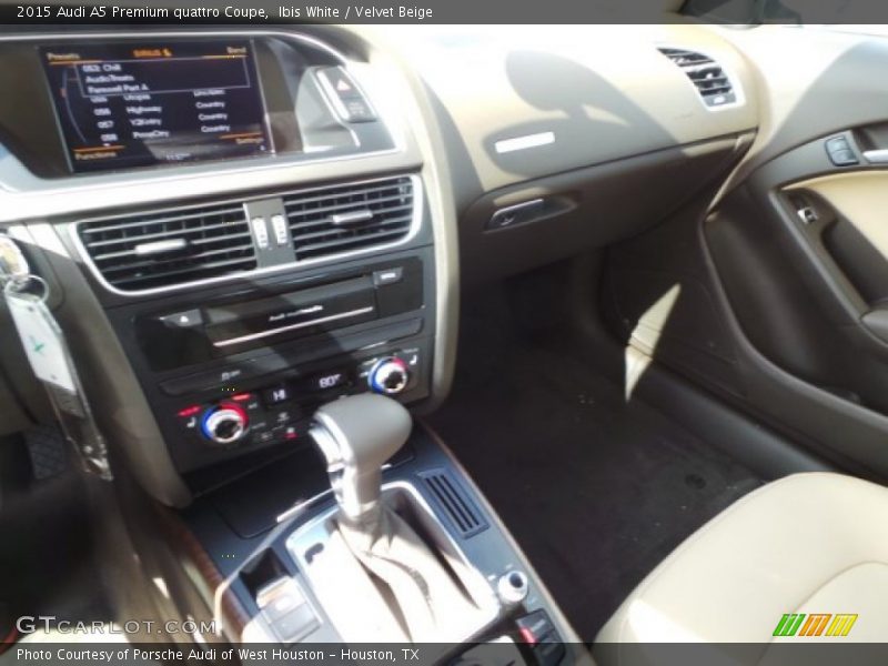 Ibis White / Velvet Beige 2015 Audi A5 Premium quattro Coupe