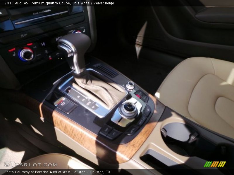 Ibis White / Velvet Beige 2015 Audi A5 Premium quattro Coupe