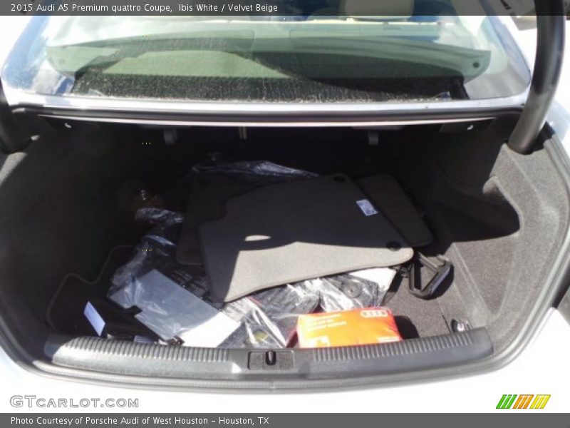 Ibis White / Velvet Beige 2015 Audi A5 Premium quattro Coupe