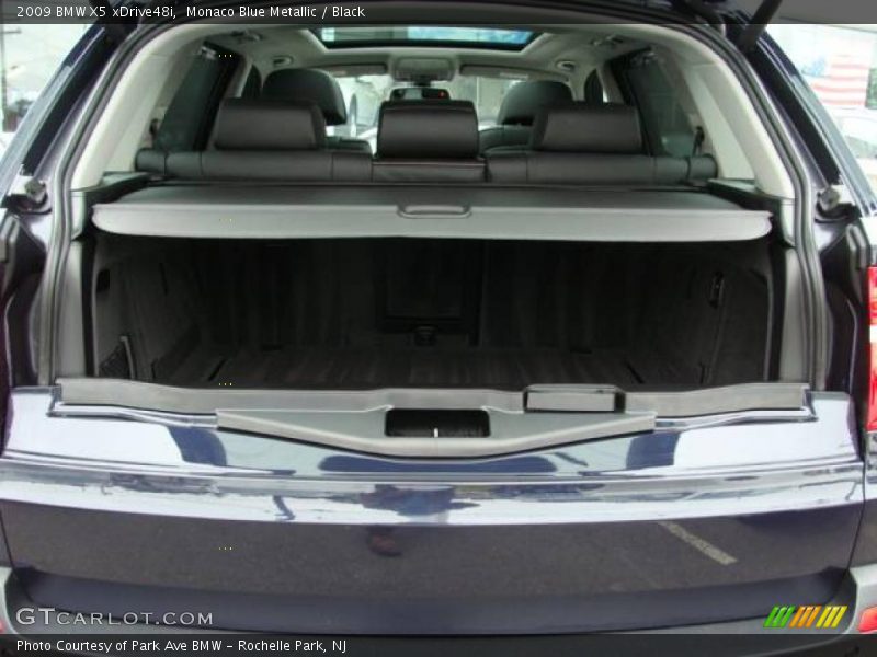 Monaco Blue Metallic / Black 2009 BMW X5 xDrive48i